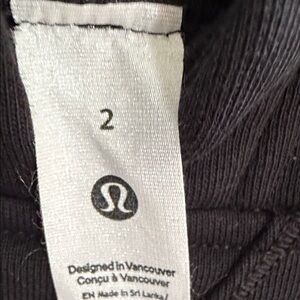 lululemon athletica Black Sweatshirt